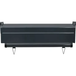 vidaXL Jardín-Toldo lateral de balcón marrón 65x250 cm