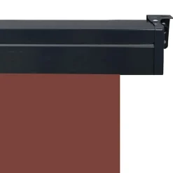 vidaXL Jardín-Toldo lateral de balcón marrón 65x250 cm