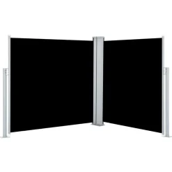 vidaXL Jardín-Toldo lateral retráctil marrón 120x600 cm