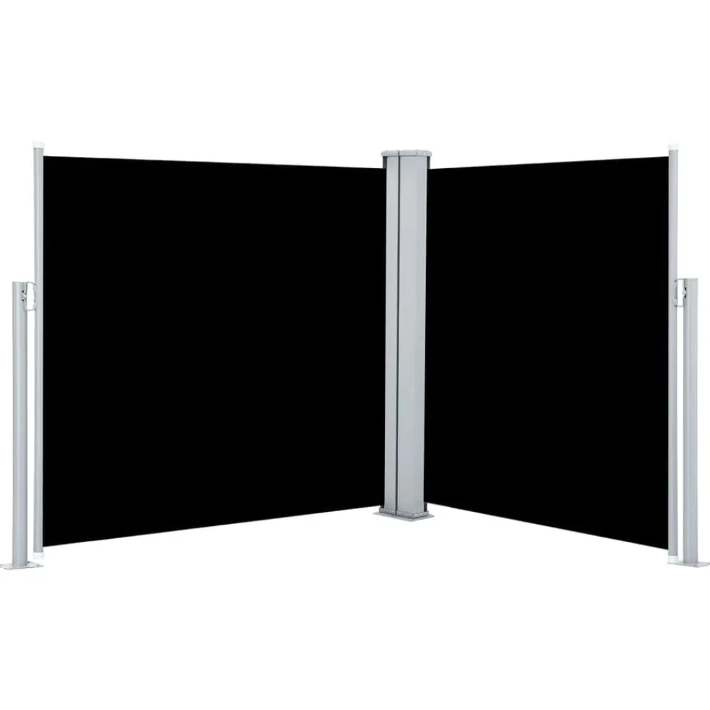 vidaXL Jardín-Toldo lateral retráctil marrón 120x600 cm