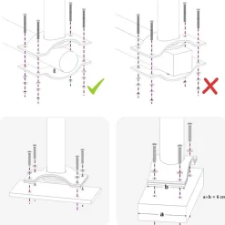 vidaXL Toldo lateral retráctil para patio 100x300 cm Crema