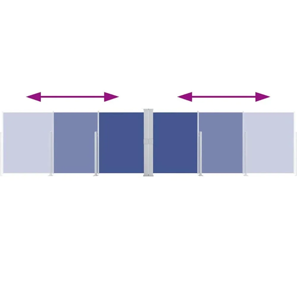 vidaXL Toldo lateral retráctil 140x600 cm Azul Online