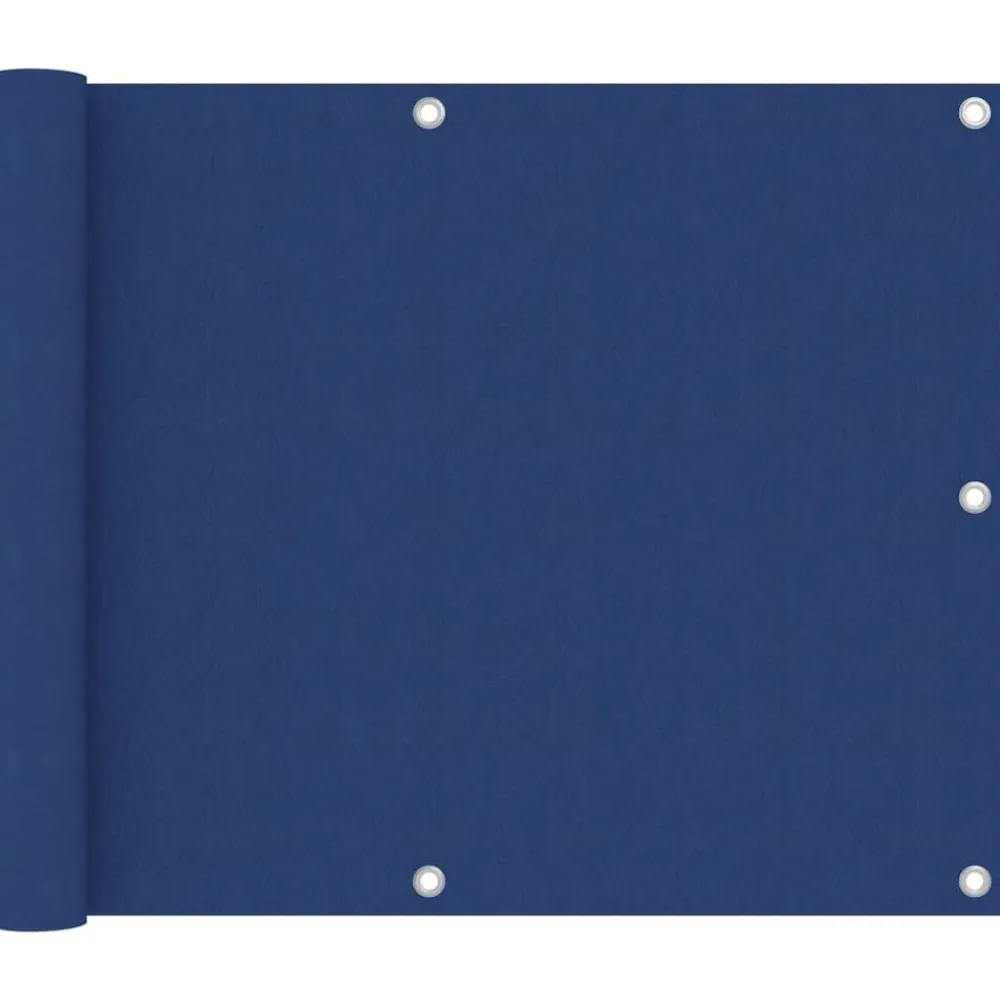 vidaXL Toldo para balcón de tela oxford 75x300 cm Azul Online