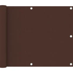 vidaXL Toldo para balcón tela oxford marrón 75x300 cm Marr&oacute;n Online