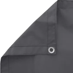 vidaXL Toldo para balcón tela oxford 75x400 cm gris Antracita Clearance