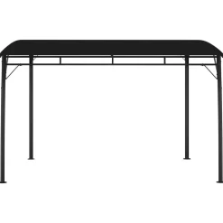 vidaXL Jardín-Toldo parasol de jardín gris 3x3x2,55 m