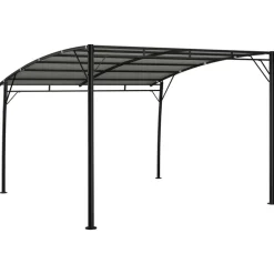 vidaXL Toldo parasol de jardín color 3x3x2,55 m Crema Best