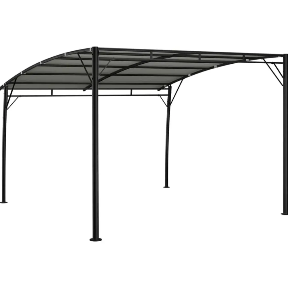 vidaXL Toldo parasol de jardín color 3x3x2,55 m Crema Best