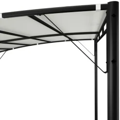 vidaXL Toldo parasol de jardín color 3x3x2,55 m Crema Best