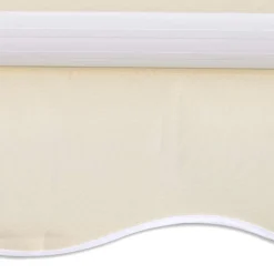 vidaXL Toldo plegable de operación manual 300 cm Crema Sale