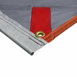 vidaXL Toldo resistente al agua con techo Gris y naranja Outlet