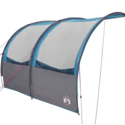 vidaXL Toldo resistente al agua Arco con techo Azul New