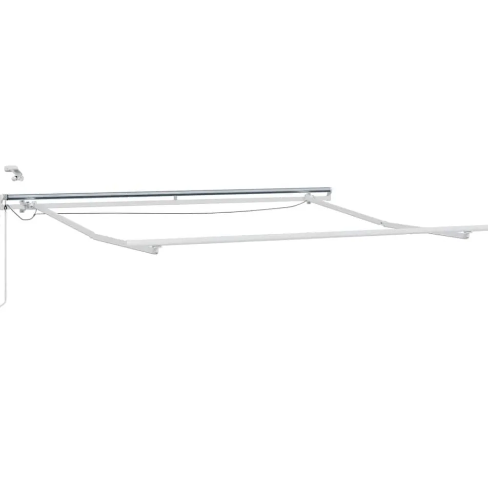 vidaXL Jardín-Toldo retráctil automático con luces LED 300x250 cm
