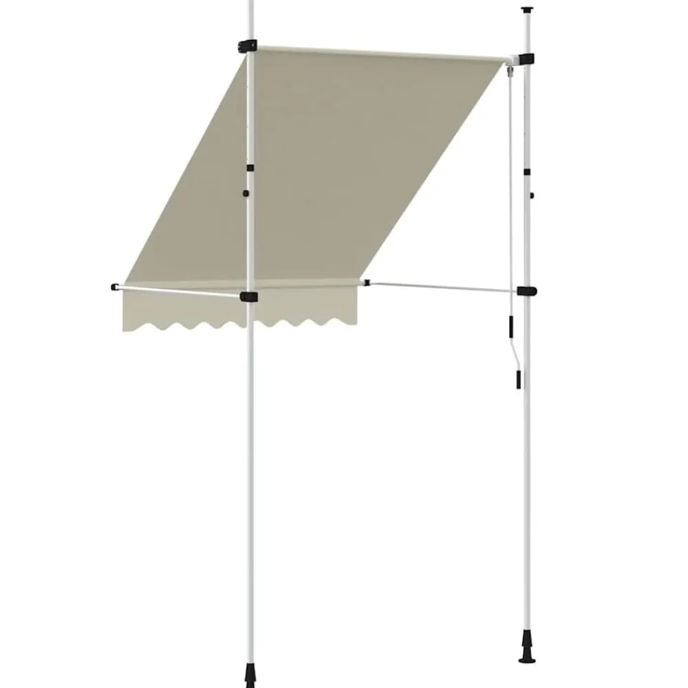 vidaXL Jardín-Toldo retráctil de operación manual 150 cm