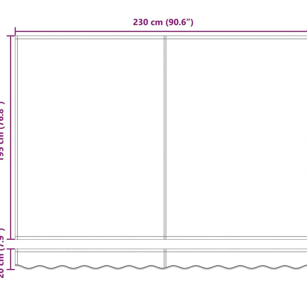 vidaXL Toldo Retráctil Eléctrico Marrón 2,5 x 2 m Hot