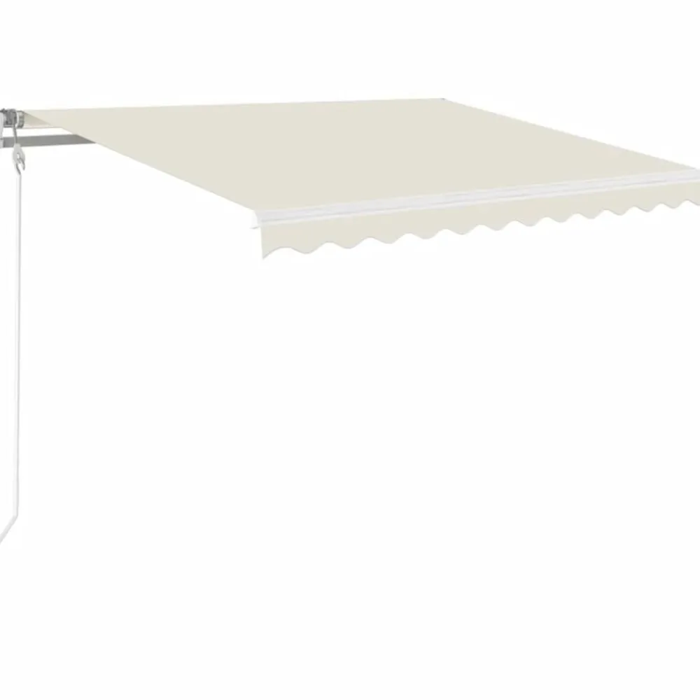 vidaXL Jardín-Toldo retráctil manual 350x250 cm