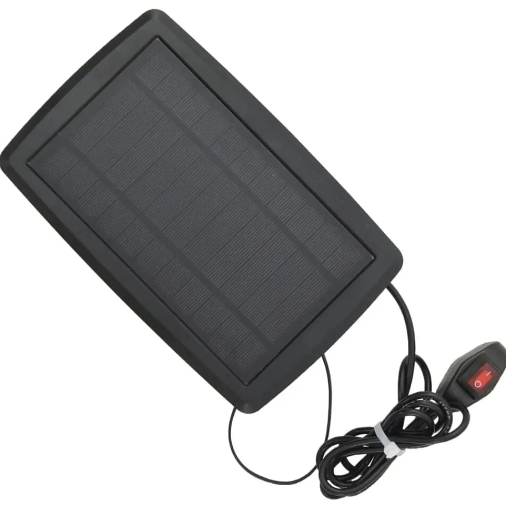 vidaXL Toldo retráctil manual con luz LED 400x350cm Antracita y blanco Clearance