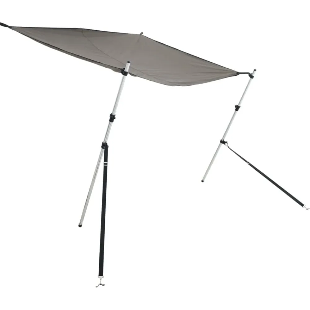 vidaXL Piezas Y Accesorios Para Vehículos-Toldo T-Top extensión antracita 170x170x(115-183) cm