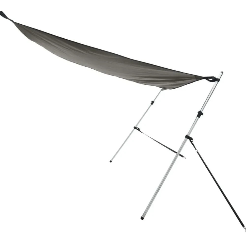 vidaXL Piezas Y Accesorios Para Vehículos-Toldo T-Top extensión antracita 170x170x(115-183) cm