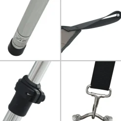 vidaXL Piezas Y Accesorios Para Vehículos-Toldo T-Top extensión antracita 170x170x(115-183) cm