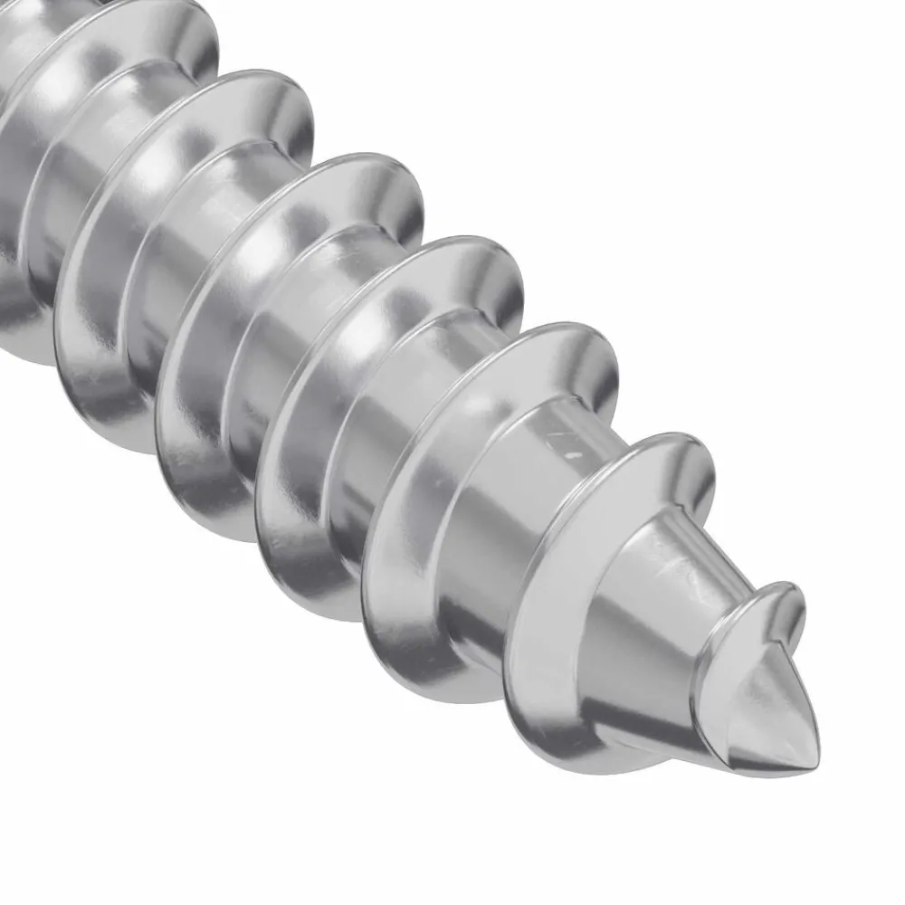 vidaXL Tornillo 2 pcs Plateado M4 x 16 mm Acero Clearance