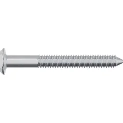 vidaXL Accesorios De Bricolaje-Tornillo 2 pcs Plateado M6 x 50 mm Acero
