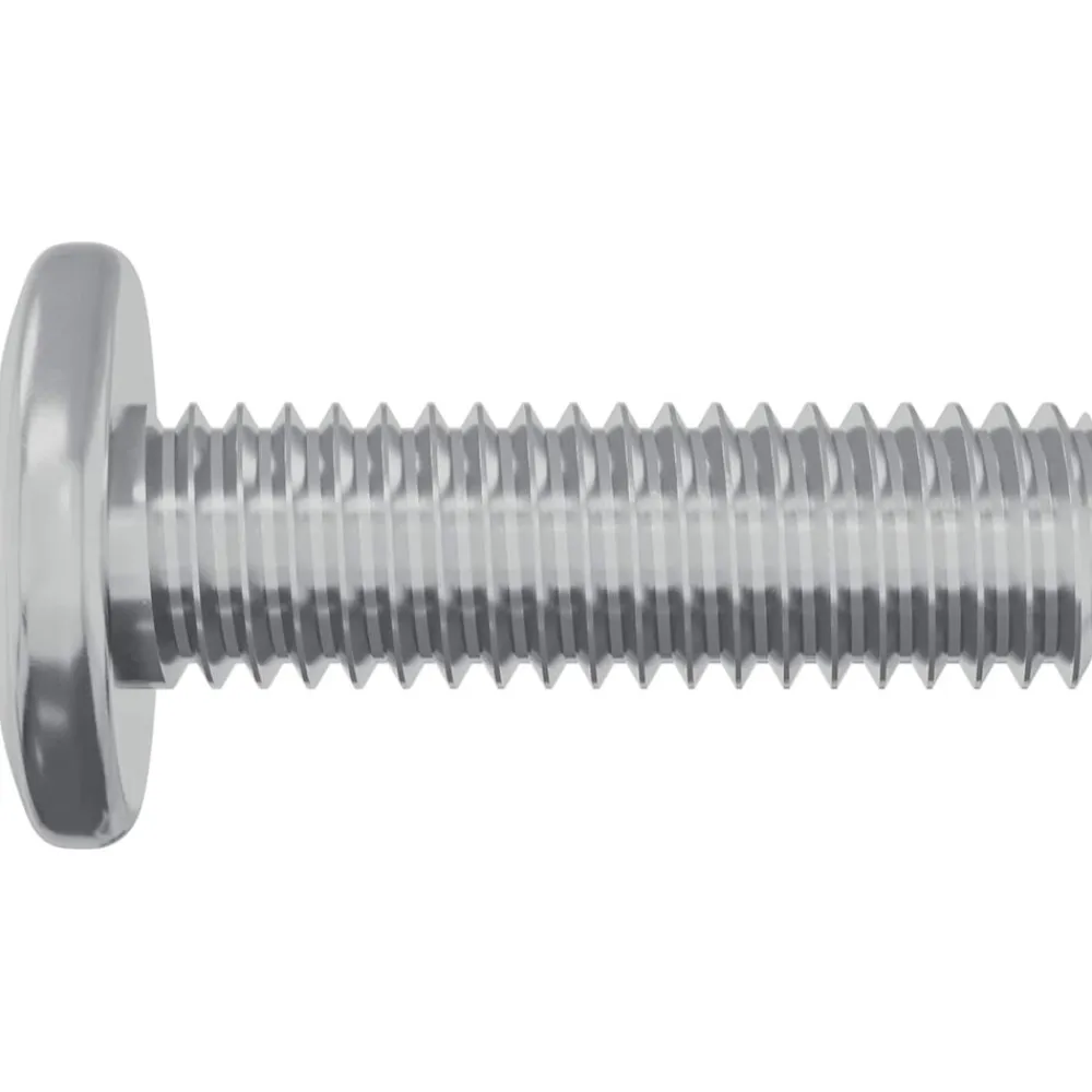 vidaXL Tornillo 2 pcs Plateado 8 x 25 mm Acero Discount