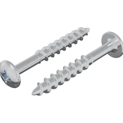 vidaXL Tornillo 2 pcs Plateado 9,8 x 35 mm Hierro New