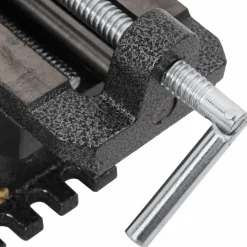 vidaXL Herramientas-Tornillo de banco manual carro transversal 78 mm