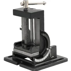 vidaXL Tornillo de banco inclinable manual 110 mm New