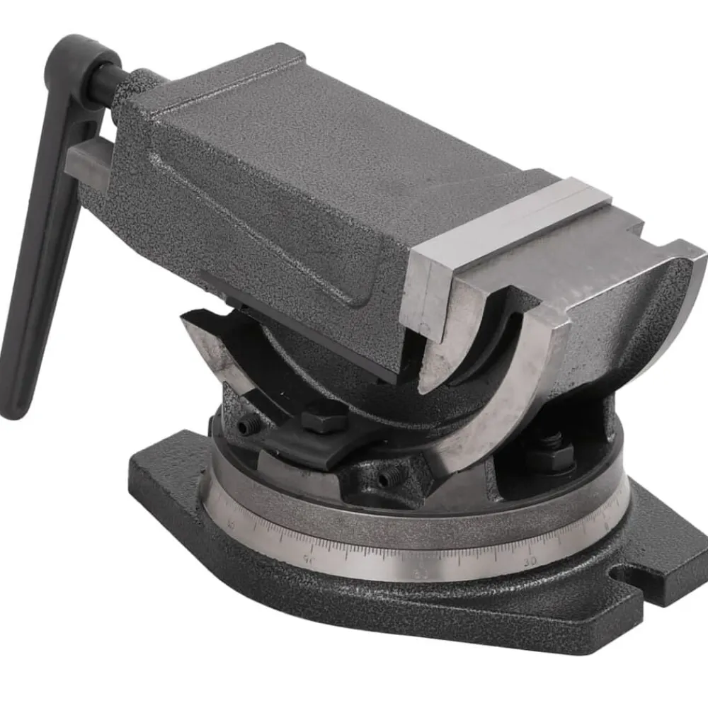 vidaXL Tornillo de banco basculante de 2 ejes 100 mm Online