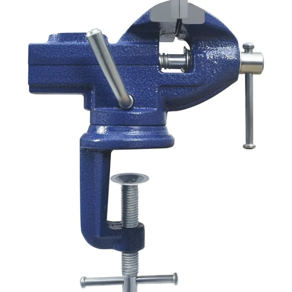vidaXL Herramientas-Tornillo de banco de hierro fundido 60 mm