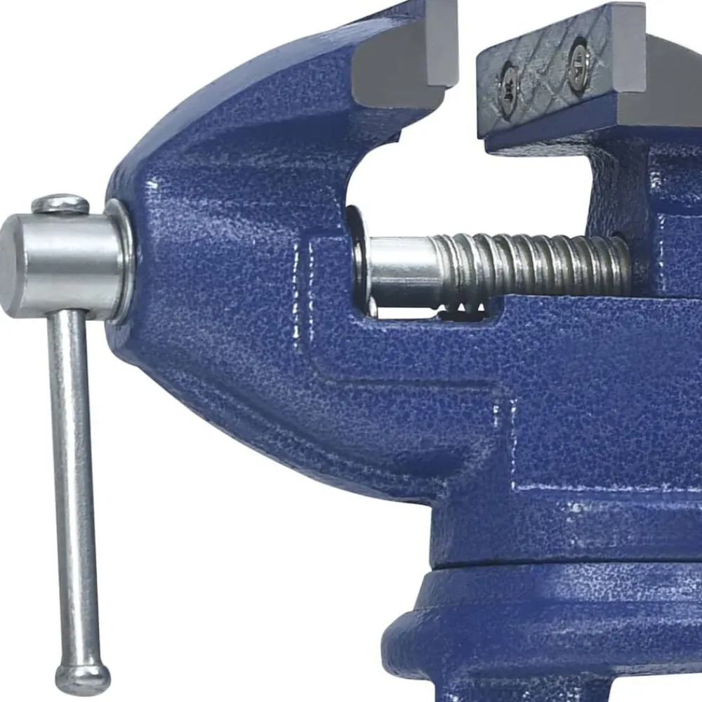 vidaXL Herramientas-Tornillo de banco de hierro fundido 60 mm