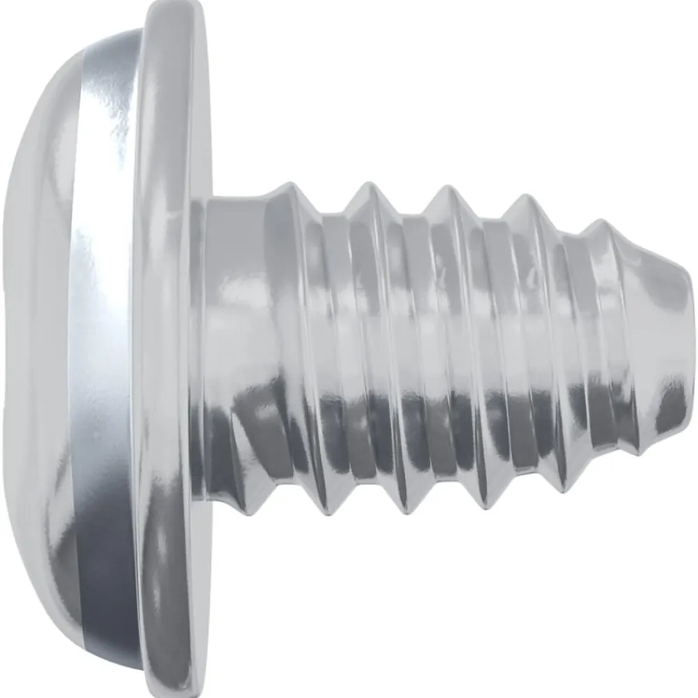 vidaXL Accesorios De Bricolaje-Tornillos de Bloqueo 2 pcs Plateado M4 x 5 mm Hierro