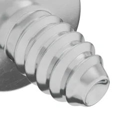 vidaXL Accesorios De Bricolaje-Tornillos de Bloqueo 2 pcs Plateado M4 x 5 mm Hierro
