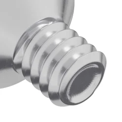 vidaXL Accesorios De Bricolaje-Tornillos de Cabeza Avellanada 2 pcs Plateado M4 x 6 mm Acero