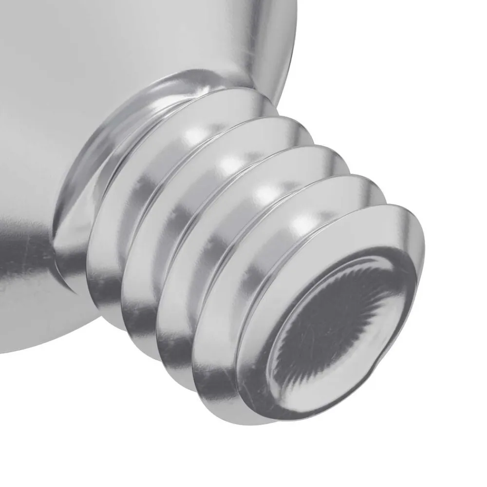 vidaXL Accesorios De Bricolaje-Tornillos de Cabeza Avellanada 2 pcs Plateado M4 x 6 mm Acero