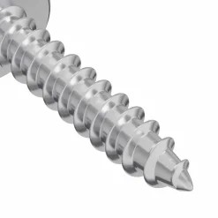 vidaXL Accesorios De Bricolaje-Tornillos de Madera 2 pcs Plateado M4 x 20 mm Acero