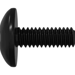 vidaXL Tornillos de manga 2 pcs Negro M4 x 10 mm Acero Sale