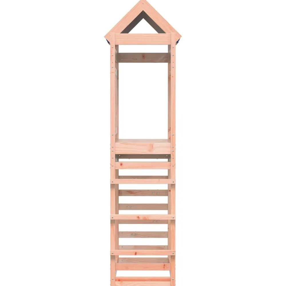 vidaXL Estructuras Para Juegos Al Aire Libre-Torre de Juego Marrón Madera Sólida de Douglas
