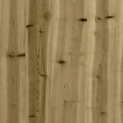 vidaXL Estructuras Para Juegos Al Aire Libre-Torre de Juego Marrón Madera Sólida Impregnada