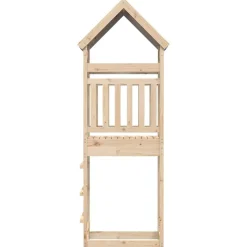 vidaXL Estructuras Para Juegos Al Aire Libre-Torre de Juego Marrón 52,5 x 85 x 265 cm Madera de pino macizo