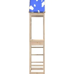 vidaXL Estructuras Para Juegos Al Aire Libre-Torre de Juego Marrón 52,5 x 85 x 265 cm Madera de pino macizo