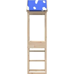 vidaXL Estructuras Para Juegos Al Aire Libre-Torre de Juego Marrón Madera de pino macizo