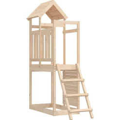 vidaXL Torre de Juego Marrón Madera de pino macizo Outlet