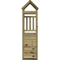 vidaXL Torre de Juego Marrón Madera Sólida Impregnada Online