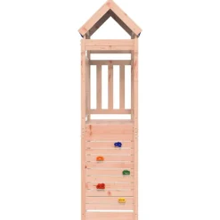 vidaXL Estructuras Para Juegos Al Aire Libre-Torre de Juego Marrón Madera Sólida de Douglas