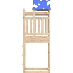 vidaXL Estructuras Para Juegos Al Aire Libre-Torre de Juego Marrón 52.5 x 85 x 239 cm Madera de pino macizo