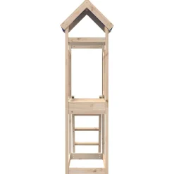 vidaXL Estructuras Para Juegos Al Aire Libre-Torre de Juego Marrón Madera de pino macizo