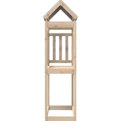 vidaXL Estructuras Para Juegos Al Aire Libre-Torre de Juego Marrón Madera de pino macizo